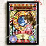 Studio Ghibli Posters - Full Set of 10 Artistic Montage Posters